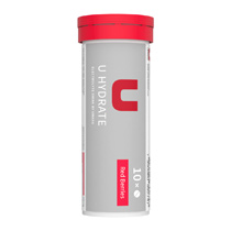 Umara U Hydrate brusande salttabletter (10 st) röda bär