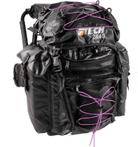 Oltech Stolryggsäck 2430, svart/lila 30 liter