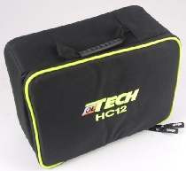 Oltech HC12 pannlampsväska svart/lime