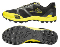 VJ Integrator 22 orienteringsskor med metalldubb, svart/gul
