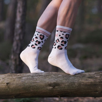 Mästarn Dryarn® Race Liner premiumstrumpa, vit/rosa