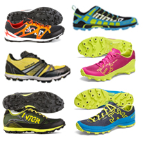 Orienteringsskor med metalldubb